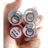 ราคา คอนแทคเลนส์ ธรรมชาติ รุ่น Mini Dali สีเทา/ตาล Gray/Brown มีค่าสายตา (0.00)เปลี่ยนแทนทุกเดือน (24685361970)