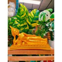 ราคา พระวันอังคาร พระนอน สีทอง ขนาด 5 นิ้ว เนื้อเรซิ่น ผ่านเข้าพิธีพุทธภิเษกเเล้ว (27378292110)