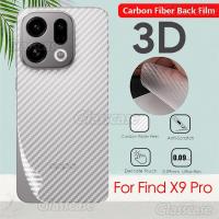 ราคา สําหรับOppoค้นหาX9 X 9 9X Pro X9Pro FindX9 Pro FindX9Pro OppoFindX9Pro 2025 Anti Slip 3Dคาร์บอนไฟเบอร์ป้องกันหน้าจอด้านหลังProtectorฟิล์มด้านหลังไม่กระจกนิรภัย (28543282149)
