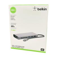 ราคา Belkin 6-in-1 USB-C Multimedia Hub (F4U092) - Ethernet port, HDMI, SD card slot - for Laptops, Tablets (22784520390)
