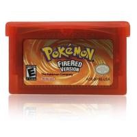 ราคา {มือ1} พร้อมส่ง การ์ดเกม Pokemon Fire Red โปเกม่อน Game Boy Advance gba ndsl/gbc/gbm/gba/sp สำหรับ (29278138907)