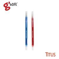 ราคา ปากกาลูกลื่น Titus by G soft 0.38 น้ำเงิน,แดง (6 / 12 / 30 ด้าม) (4734175907)