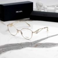 ราคา กรอบแว่นตา Prada : PR52ZV ZVN1O1 SIZE 55 MM. (PALE GOLD) (44603380993)