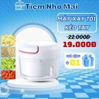 ราคา ที่บดกระเทียมและพริกแบบมือดึงขนาดเล็กพร้อมใบมีดสแตนเลส2ใบและเชือกอย่างรวดเร็วและสะดวก (25681164411)