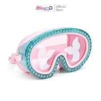 ราคา BLING2O แว่นตาดำน้ำเด็กสีสดใส ยอดฮิตจากอเมริกา UNDER THE MAGICAL SEA JEWEL PINK ป้องกันฝ้าเเละ UV ถ่ายรูปสวย (6756105523)