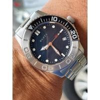 ราคา GUCCI G Timeless Sports Quartz Blue Black Sporty Men’s Watch YA126253 (24785902925)