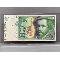 ราคา ธนบัตรรุ่นเก่าของประเทศสเปน ชนิด1000Pesetas ปี1992 (44163275643)