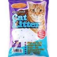 ราคา Catty Cat ทรายแมวคริสตัลผสมเม็ดบีทสีฟ้า 5 ลิตร (740031938)