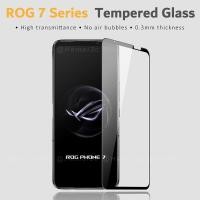 ราคา ฟิล์มกระจกนิรภัยกันรอยหน้าจอ แบบเต็มจอ เนื้อแมตต์ ไม่เต็มจอ สําหรับ ASUS ROG Phone 7 ROG7 Ultimate HD (22539679929)