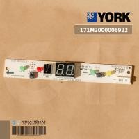 ราคา 171M22000006922 แผงรับสัญญาณรีโมทแอร์ YORK ตัวรับสัญญาณแอร์ยอร์ค รุ่น RGEA12FS, RGEA18FS อะไหล่แท้เบิกศูนย์ (3191280514)