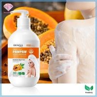 ราคา Heabety Papaya Shower Gel 480ml เกลืออาบน้ํา 430ml วิตามินซีทําความสะอาดและให้ความชุ่มชื้น Body Wash Whitening Body Cleanser ใหม่ (43378975962)