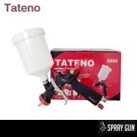 ราคา กาพ่นสี spray gun S890 หัวพ่น 1.3 & 1.4 แบบถ้วยบน Gravity 600 ml. Tateno Low volumn low pressure (22017239735)