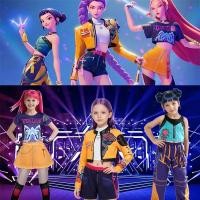 ราคา Kpop Demon Hunters Cosplay เด็ก Mira Rumi Zoey คอสเพลย์เครื่องแต่งกายใหม่ ของขวัญ สำหรับสาวฮาโลวีนและบทบาทเล่น (44368210204)