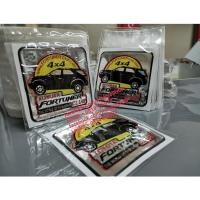 ราคา สติ๊กเกอร์ เทเรซิ่นนูนอย่างดี คำว่า www.FORTUNERCLUB.com 4x4 รูปรถ TOYOTA FORTUNER CLUB The world of friendship sticker (4268794978)