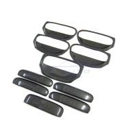 ราคา 1ชุด ครอบมือจับประตู เคฟล่า มิตซูบิชิ มิราจ 2016 - 2023 Mitsubishi Mirage ครอบมือเปิดประตู ถาดรองมือเปิด เบ้ากันรอย (24511395362)