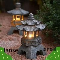 ราคา Lansel โคมไฟพระราชวัง สร้างสรรค์ เครื่องประดับสวน อุปกรณ์สวน พลังงานแสงอาทิตย์ หินเจดีย์ โคมไฟ (18415963694)