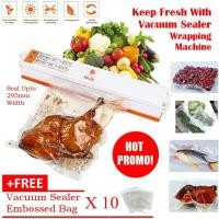 ราคา VACUM SEALER/ เครื่องซีลสูญญากาศสด/ เครื่องซีลอาหาร เครื่องซีลสูญญากาศ/ เครื่องมือกดแพ็คพลาสติก (3382794079)
