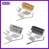 ราคา [Iniyexa] โลหะกีตาร์ไฟฟ้า Roller Saddle Tremolo Bridge พร้อมแถบกีตาร์ whammy สําหรับอุปกรณ์เสริมกีตาร์ (27270094842)