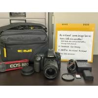 ราคา กล้องCanon EOS 80D + เลนส์ 18-55mm STM (46155303295)