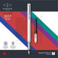 ราคา ปากกาหมึกซึม Parker Vector Standard White CT (1356659912)