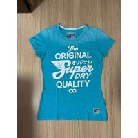 ราคา เสื้อยืดผู้หญิงเข้ารุป มือสอง Superdry ของแท้100% (24580104133)