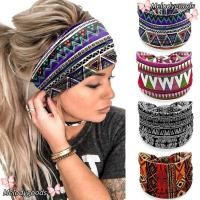 ราคา MELODG ที่คาดผมกว้าง ผ้าโพกหัวลายดอกไม้ยืดหยุ่น ในสไตล์โบฮีเมียน vintage knot สำหรับโยคะและการสวมใส่ง่าย ๆ (42428872440)