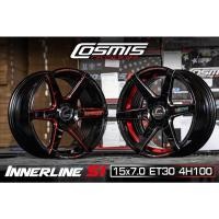 ราคา Cosmis S1 ขอบ15 4 รู100 ราคาต่อ สี่วง เบาทนทาน เท่ สปอร์ต (8115433831)