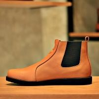 ราคา BRADLEYS - รองเท้าบูทหนังผู้ชาย - ELAGOS สีน้ําตาล - หนังแท้ (43578369666)