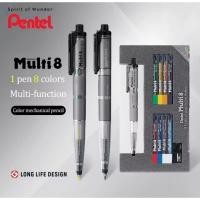 ราคา Pentel Multi8 ดินสอสี8สี 8-In-1 ขนาด2.0มม. ปากกาลูกลื่นอัตโนมัติเปลี่ยนไส้ได้ PH802ST-PH803ST[สินค้าจากไทยพร้อมส่ง] (22182158796)