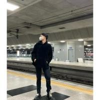 ราคา ฮูทขนสีดำ มือ2 H&M ไซร์ XL (29741118837)