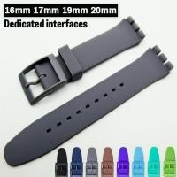 ราคา SWATCH 16มิลลิเมตร17มิลลิเมตรซิลิโคนสายนาฬิกาสําหรับ ตัวอย่าง 19มิลลิเมตร20มิลลิเมตรยางที่มีสีสันนาฬิกาวงกันน้ํากีฬาสร้อยข้อมือนาฬิกาอุปกรณ์เสริมสําหรับผู้หญิงส (28166319855)