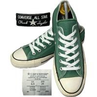 ราคา รองเท้ามือสอง รองเท้าผ้าใบ Converse All Star Colors OX (Japan Edition) แท้ สีเขียว(Pine Green ) เบอร์6/25-25.5cm (52156215094)