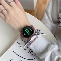 ราคา นาฬิกาข้อมืออิเล็กทรอนิกส์ มีไฟ Led หน้าจอสัมผัส ลายนิ้วมือ แบบเรียบง่าย สไตล์สปอร์ต สําหรับผู้ชาย และผู้หญิง (22126427970)