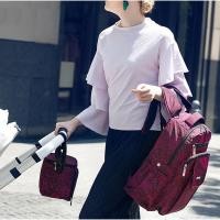ราคา กระเป๋าสัมภาระคุณแม่ ใบใหญ่ (เซต 2 ใบ) เก็บอุณหภูมิ กระเป๋าใส่ขวดนม ใส่ผ้าอ้อม (1846593693)