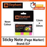 ราคา ELP Stick Notes Sticky Note Pad Sticko (เครื่องหมายหนังสือ/12x50mm) Memo Nota Pelekat (50905326290)