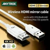 ราคา ANYTROX HDMI wireless cable without transmitter, supports 1080P definition transmission on mobile phone/PC (41125876370)