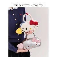 ราคา TOUTOU x Hello Kitty bag กระเป๋าถือพร้อมสาย crossbody ลิขสิทธิแท้จากแบรนด์ค่ะ (41618088376)