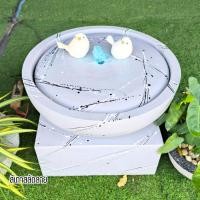 ราคา น้ำพุ น้ำล้น แต่งสวนสไตล์มินิมอล ลายหินอ่อน นกคู่มงคล แต่งบ้านแต่งสวน เสริมบรรยากาศผ่อนคลาย (26094088866)