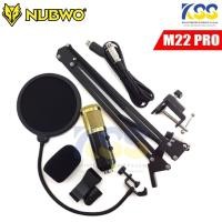 ราคา ✌ ไมค์โครโฟนคอนเดนเซอร์ NUBWO M22 PRO CONDENSER MICROPHONE USB (สินค้าประกัน1ปี) (5462391538)