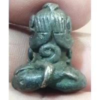 ราคา พระปิดตาเก่าพิมพ์ยันต์ยุ่ง เนื้อสำริด (23766507700)