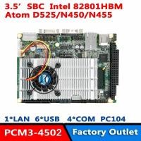 ราคา 3.5" SBC Intel Atom N450/N455 คอมพิวเตอร์อุตสาหกรรมแบบฝัง บอร์ดเดี่ยว PC104 LVDS (28631260003)