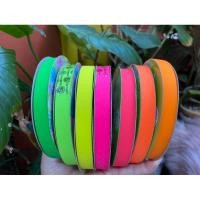 ราคา ริบบิ้นกากเพชรใส สีสะท้อนแสง ตราTW เบอร์ 2 (12 มิล)ยาว 50 หลา (19649651463)