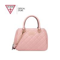 ราคา GUESS กระเป๋า รุ่น VG959606 GWYN SATCHEL สีชมพู (24541615713)