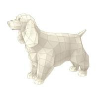 ราคา โมเดลสังกะสี สแตนเลส โมเดลสุนัข โมเดลสุนัขโกลเด้น metalscraft papercraft3D งานสั่งทำ (12439604119)