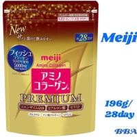 ราคา Meiji Amino Collagen Powder Premium Refill 5,000mg/196g/28day CoQ10+Vitamin C+Glucosamine (53551961910)