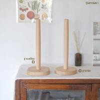 ราคา Kitchen paper tissue holder แกนไม้ใส่ทิชชู่ครัว แกนทิชชู่ไม้ (SKU-03256) (43966953801)