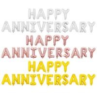 ราคา ชุดเซตลูกโป่งฟอยล์ครบรอบ HAPPY ANNIVERSARY (1591029871)