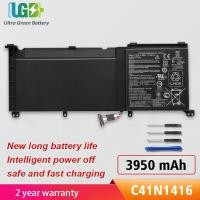 ราคา Original C41N1416แบตเตอรี่สำหรับ ASUS ZenBook Pro G501 G501J UX501LW N501L UX501J Series 15.2V 60Wh 3950MAh (23025385114)