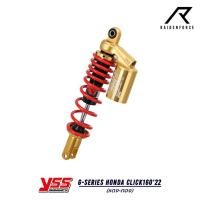 ราคา โช้ค YSS G-Series Honda Click160'22 Gold Edition สี แดง/ทอง (25706672264)