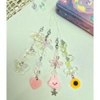 ราคา พวงกุญแจลูดปัดหวานๆ พวงกุญแจห้อยมือถือ ห้อยกระเป๋า พวงกุญแจแฮนด์เมด พวงกุญแจลูกปัดน่ารัก (21416373330)